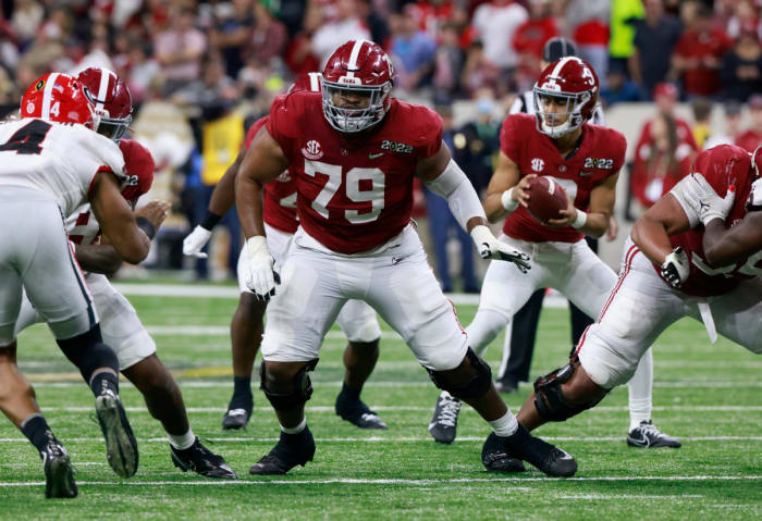 Chris Owens in his final game for Alabama
